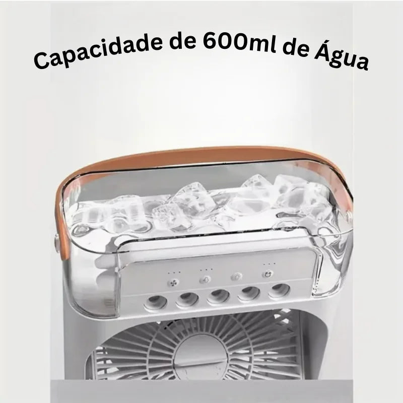 Mini Ar Condicionado Climatizador 2 em 1