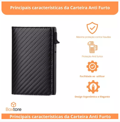 Carteira Antifurto Slim